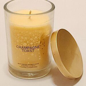 RETRO Bath and Body Works CHAMPAGNE TOAST Jar Candle 170g/6oz